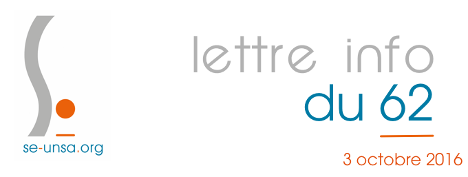 lettr'info du SE-Unsa 62