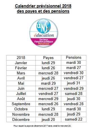 Calendrier Payes Education Nationale 2023 Calendrier Paye Éducation Nationale